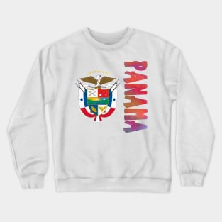 Panama Coat of Arms Design Crewneck Sweatshirt